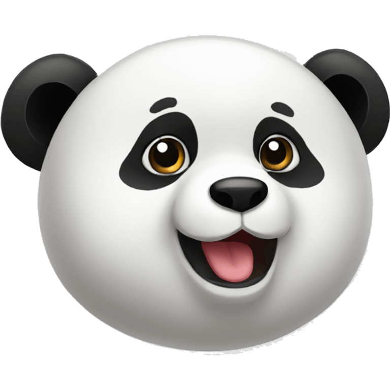 Panda ask something  emoji