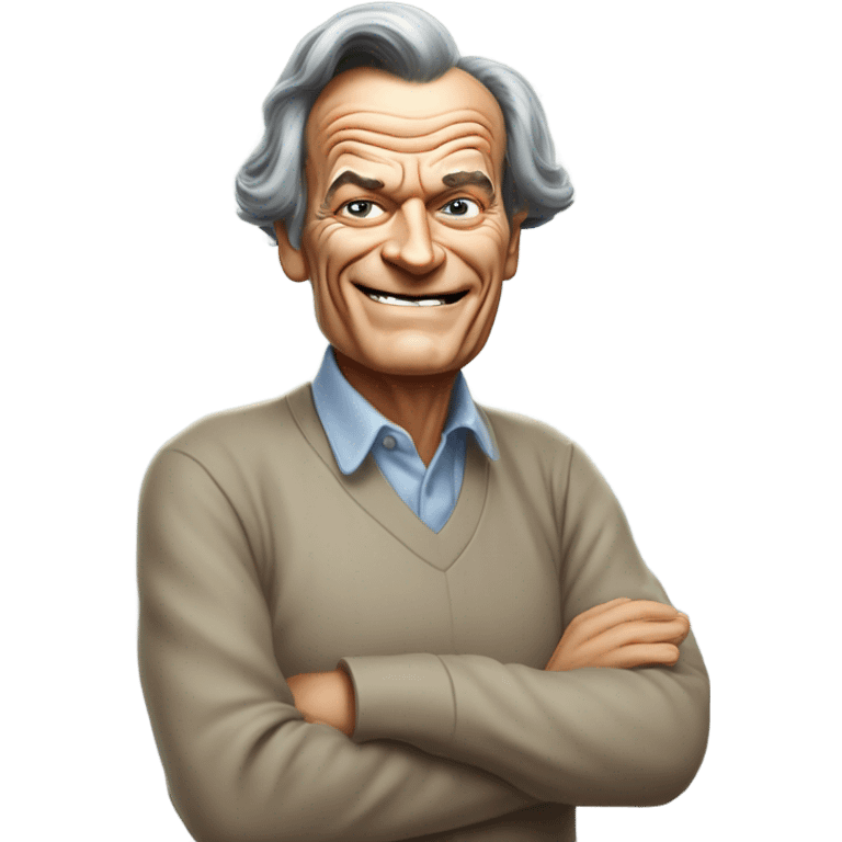 Feynman farting emoji