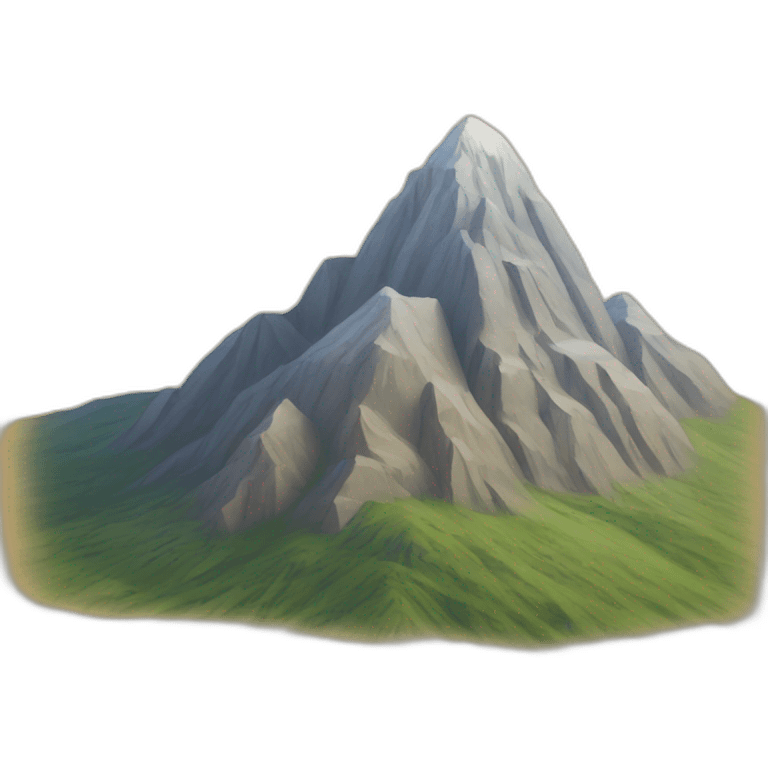 Mountain and Ra emoji