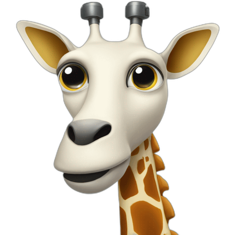 robotic giraff emoji