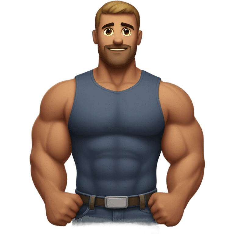 Big buff guy emoji