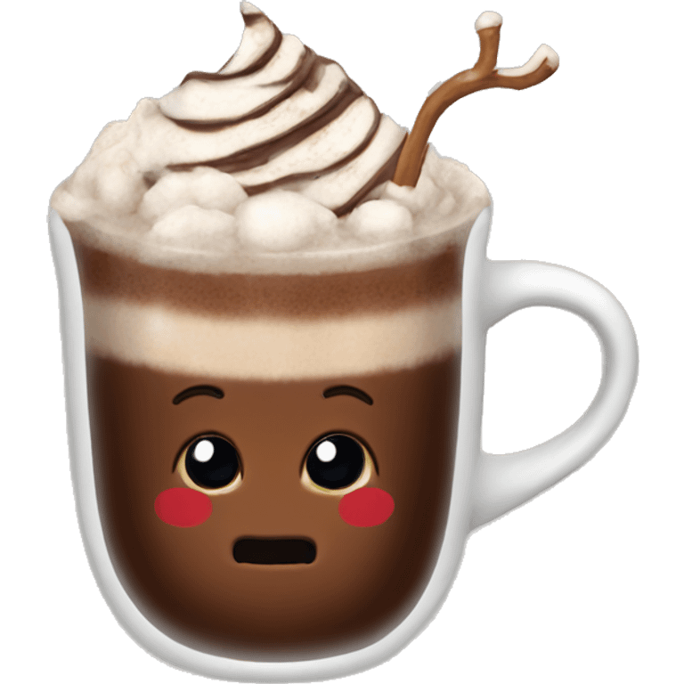 Hot chocolate emoji