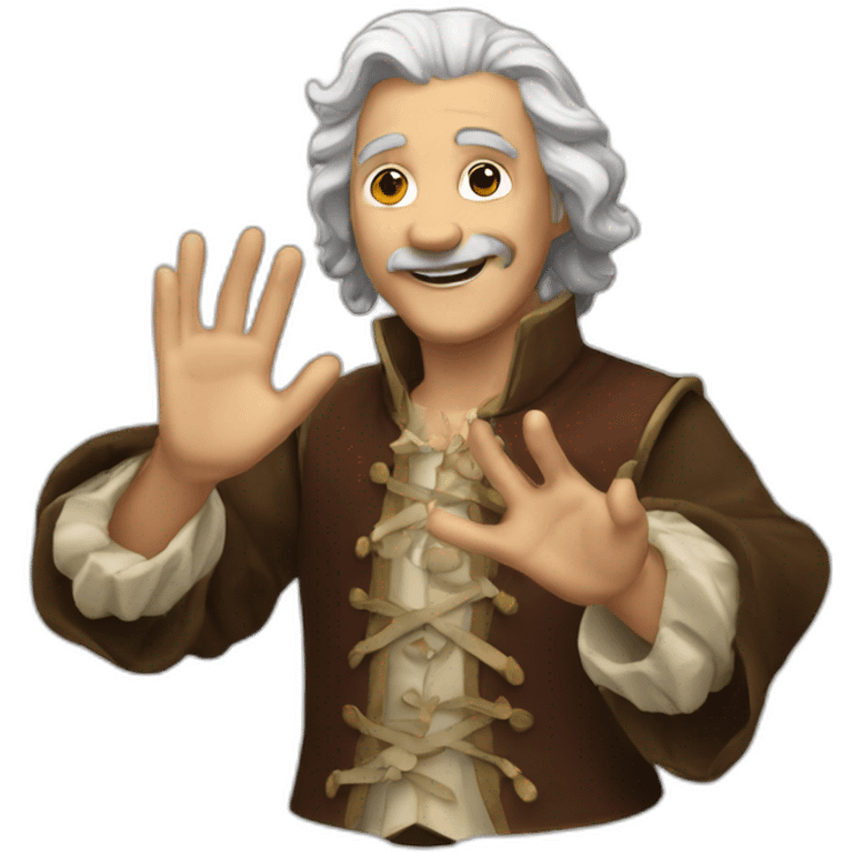 bard waving hand emoji