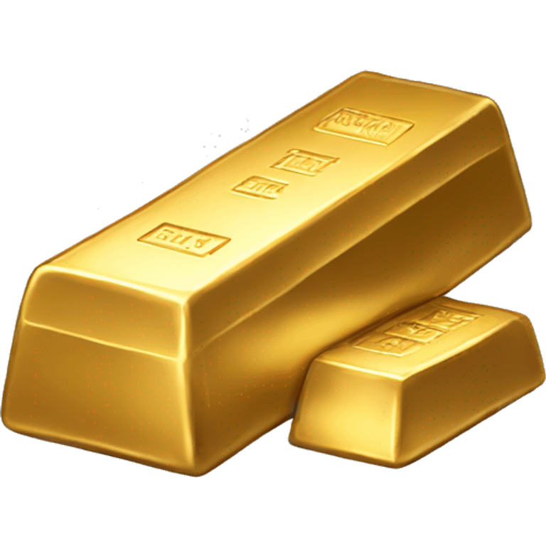 Gold bar emoji