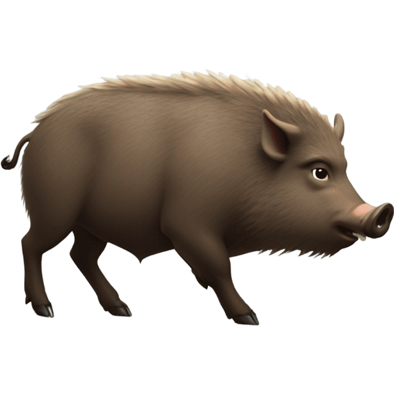 Boar emoji