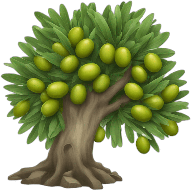 Vare an olive tree emoji