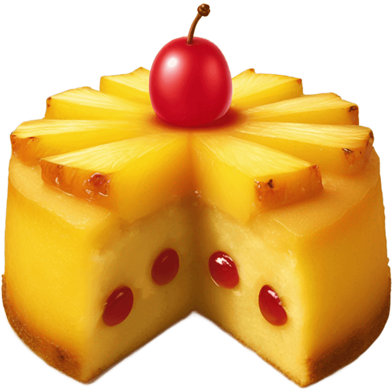 Pineapple upside down emoji