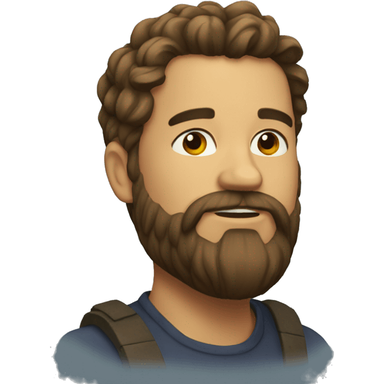 Bearded person majestic emoji