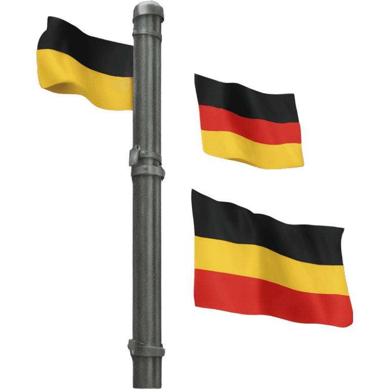 Belgium flag is a vertical tricolor featuring three equal bands of black, yellow, and red. The stripes are arranged vertically from left to right, starting with black on the hoist side, followed by yellow in the middle, and red on the fly side.  emoji