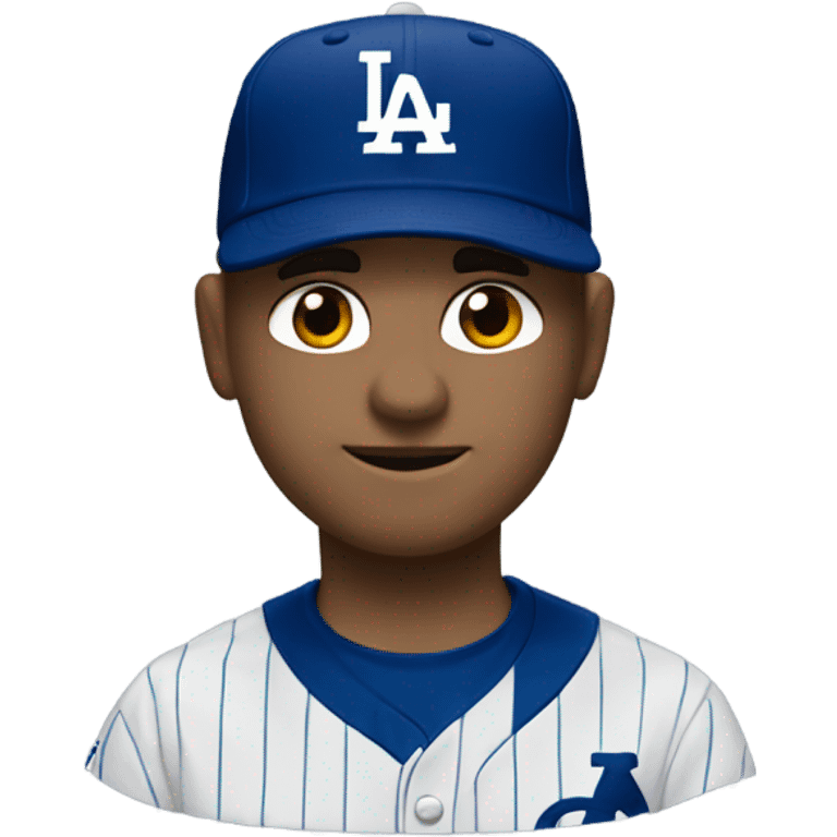 Dean Chapman in a dodgers cap emoji