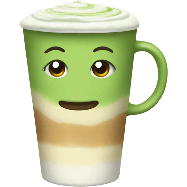 Matcha Latte Cup  emoji