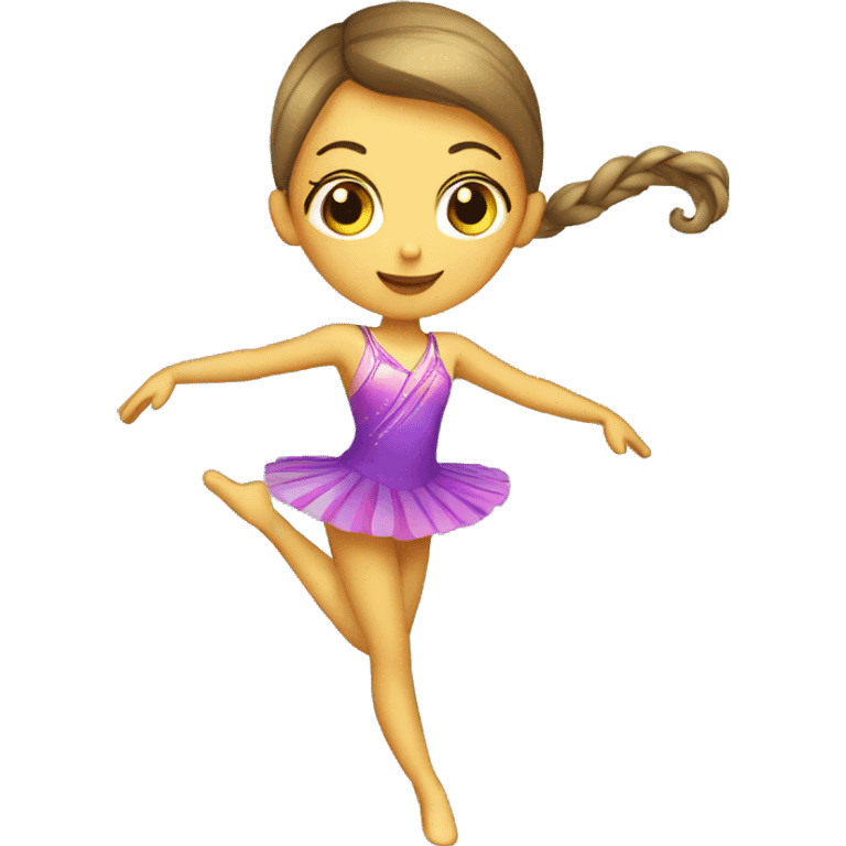 rhythmic gymnast emoji