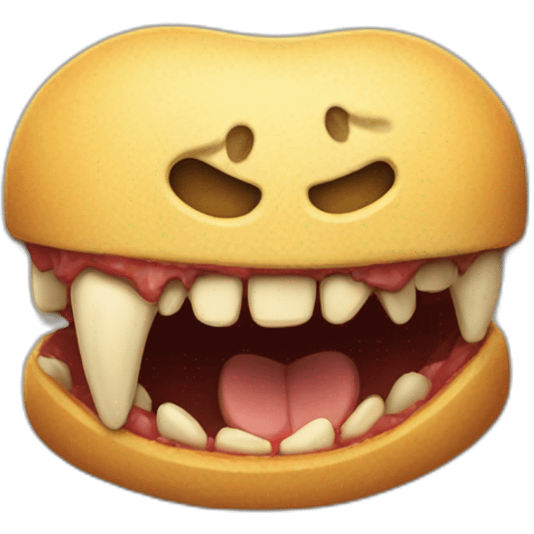 Grosse bite emoji