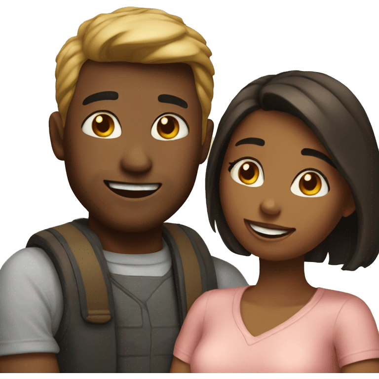 Loving couple emoji