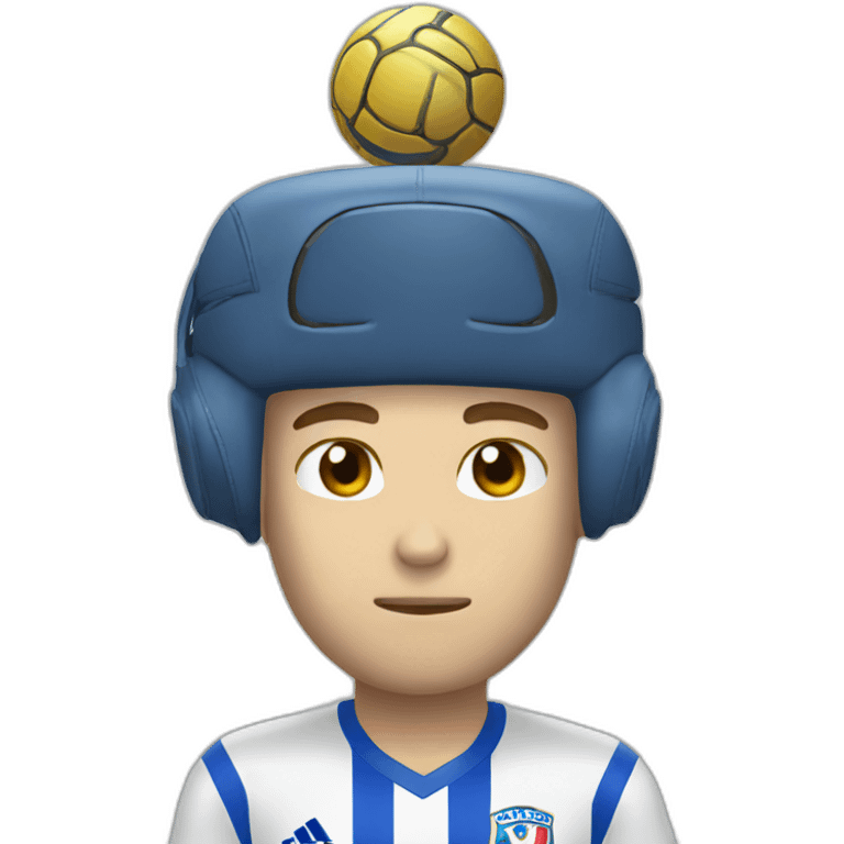 phone on the head of zidane emoji