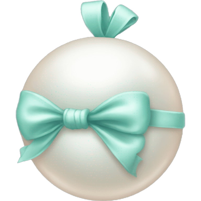 pearl bow emoji