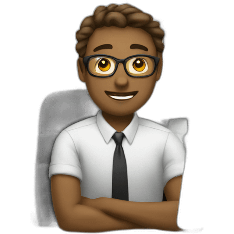 be busy at work emoji