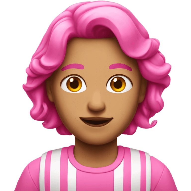 Netflix pink emoji