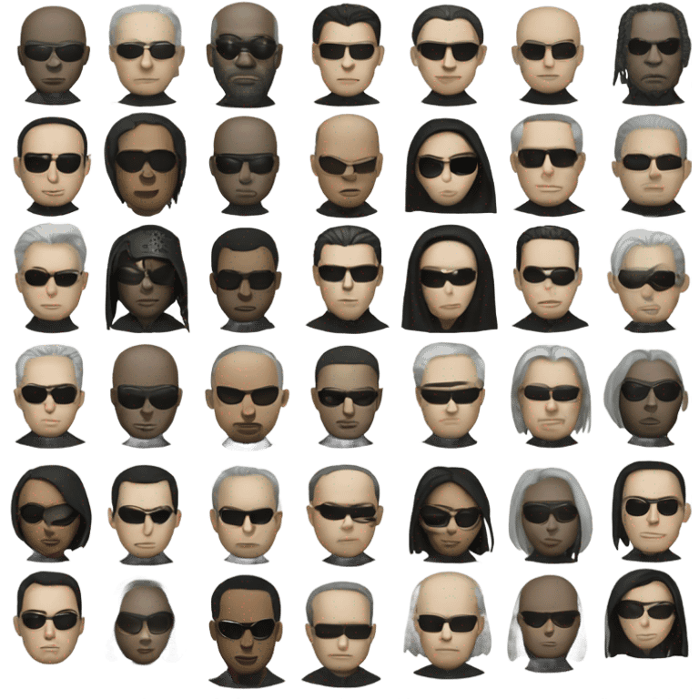 the matrix emoji