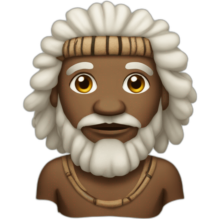 Aborigine on the island emoji