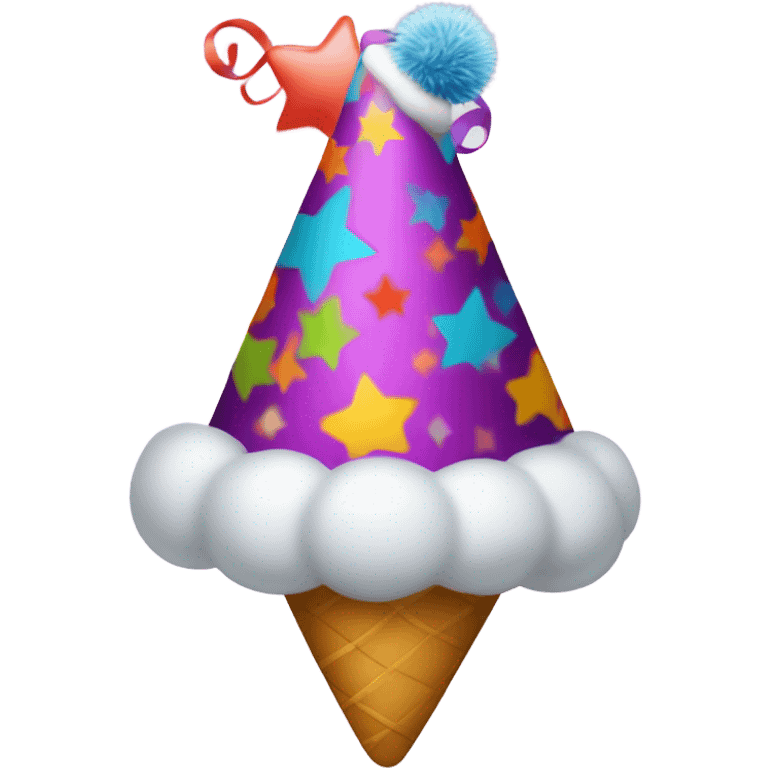 Birthday hat emoji