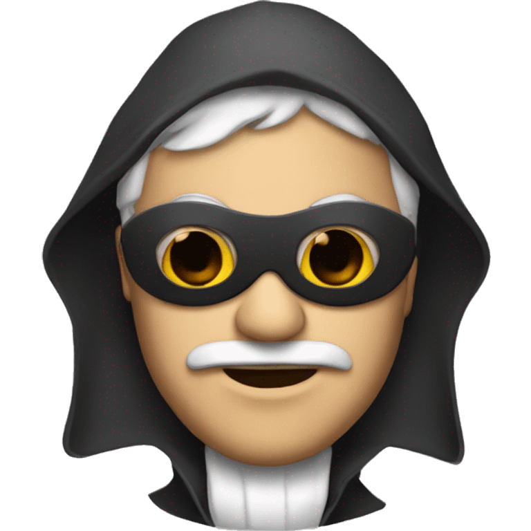 Baron with mask emoji