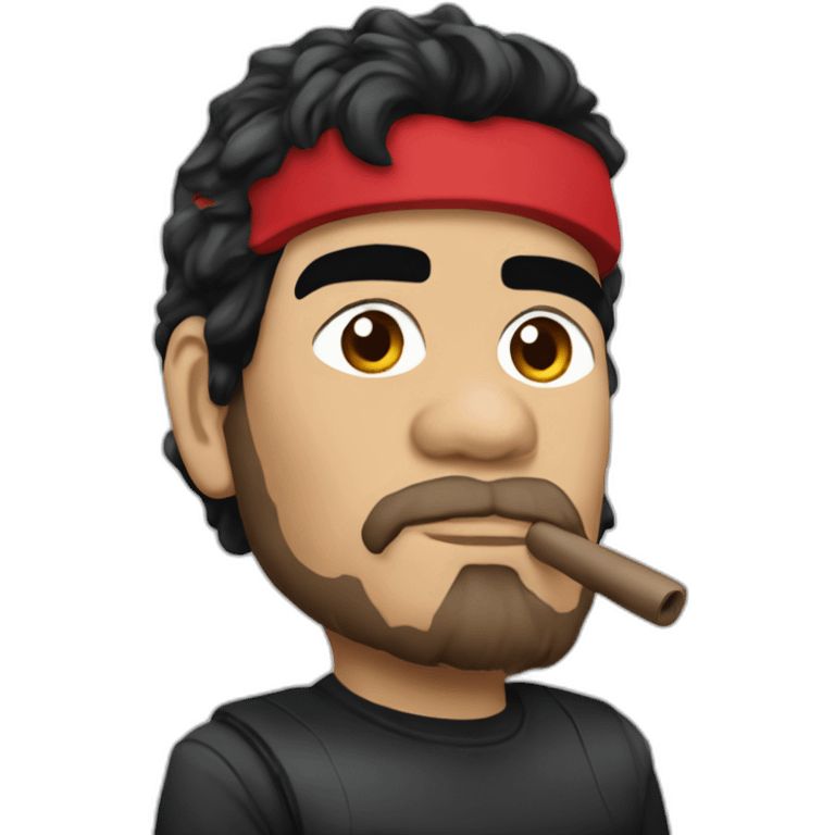 maradona che guevara emoji emoji