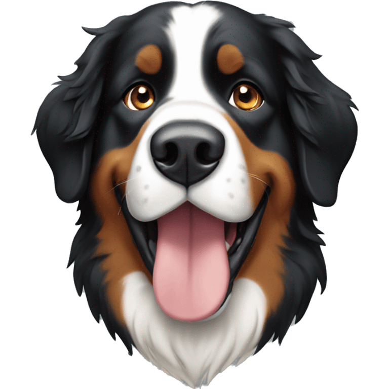 Bernese mountain dog emoji