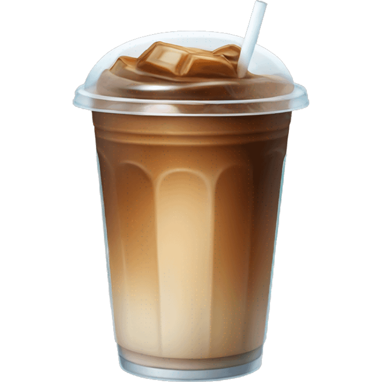 Iced coffee  emoji