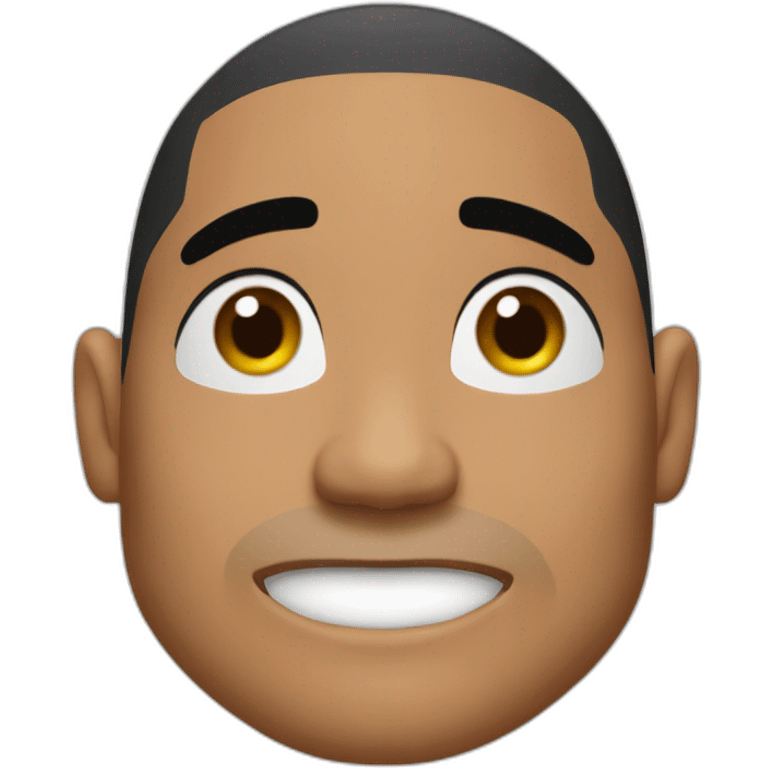 The rock eye brow raised  emoji