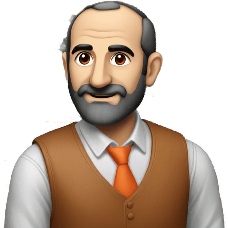 Pashinyan with Armenian flag FLORIST emoji