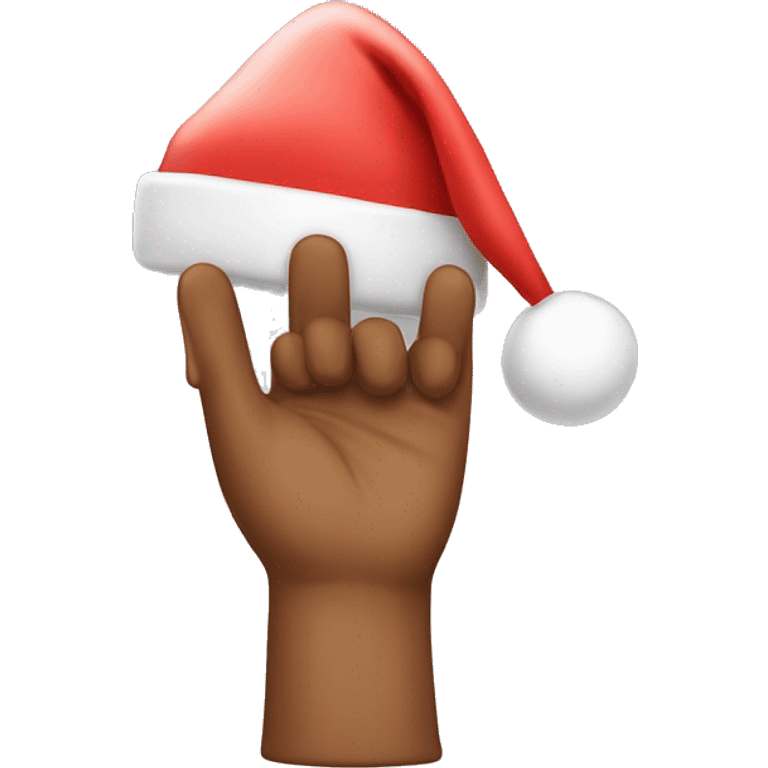 christmas cute gloves and hat emoji