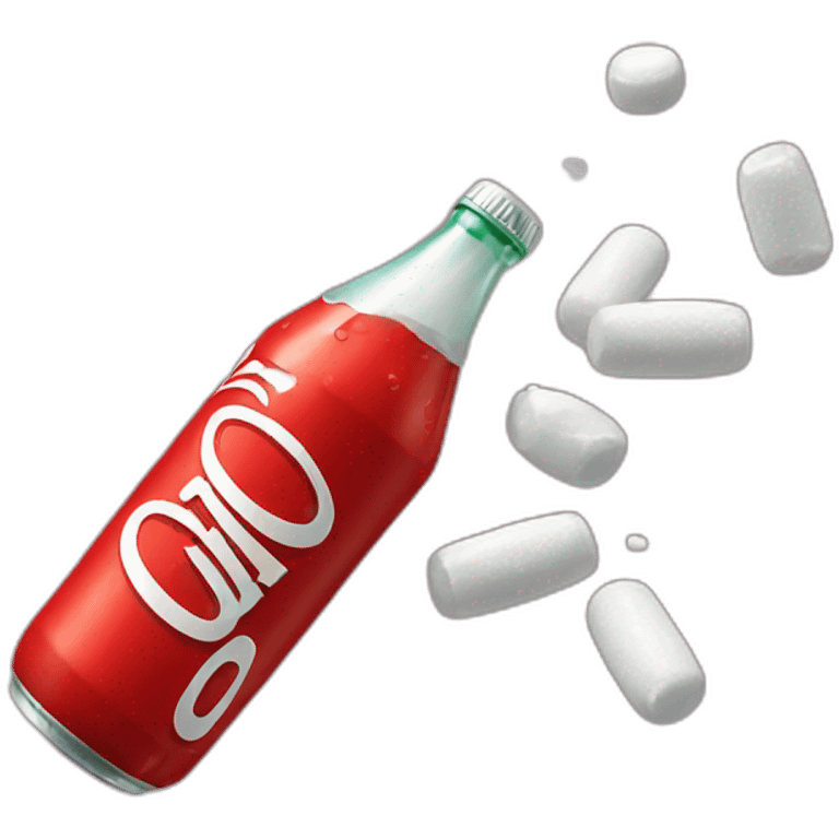 mentos coke emoji