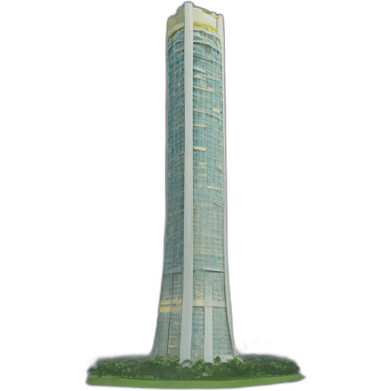 Kinshasa tower emoji