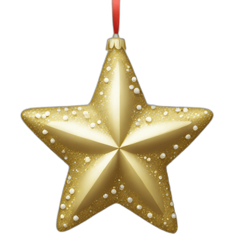 christmas decoration star emoji