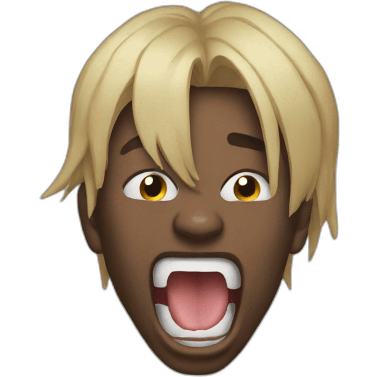 travis scott screaming emoji