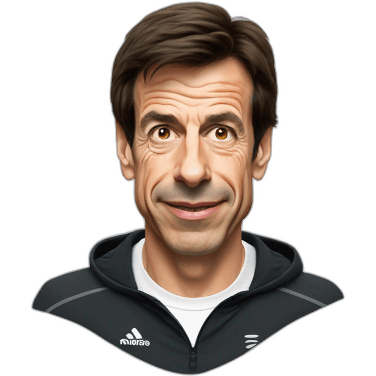 Toto Wolff avec une verrue sur le nez emoji