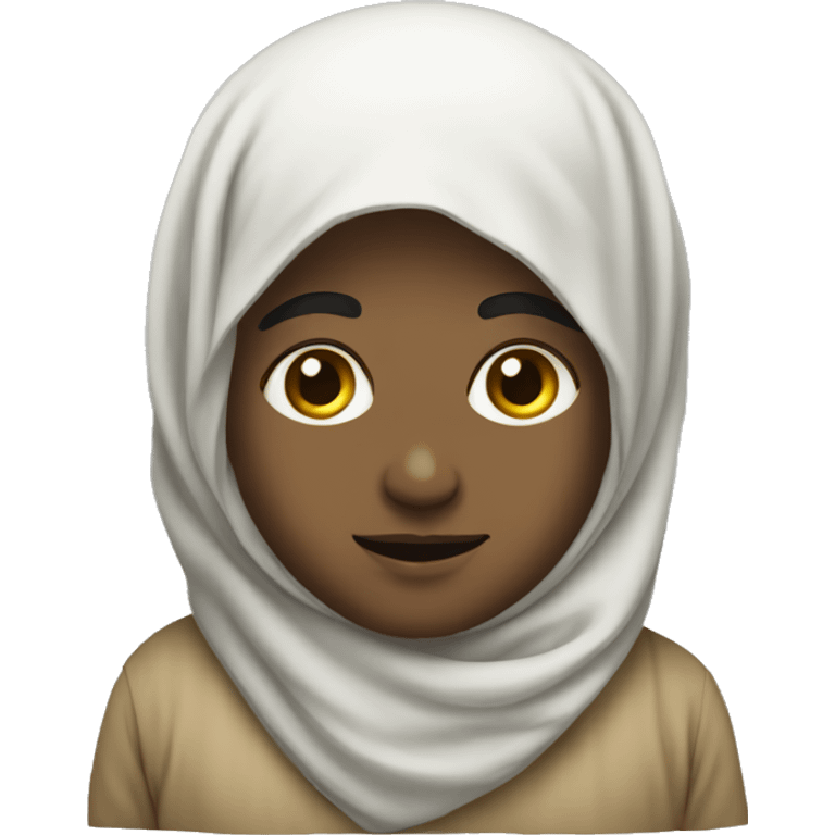 Arab, infant emoji