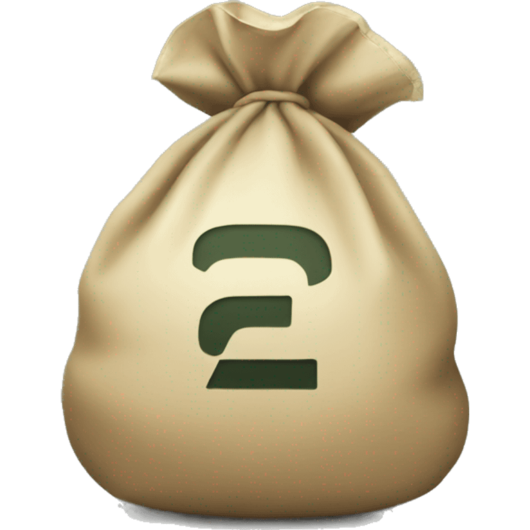 money bag with a ruble sign emoji