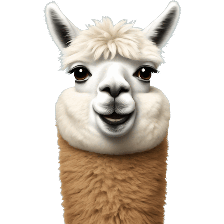 alpaca Kiss  emoji