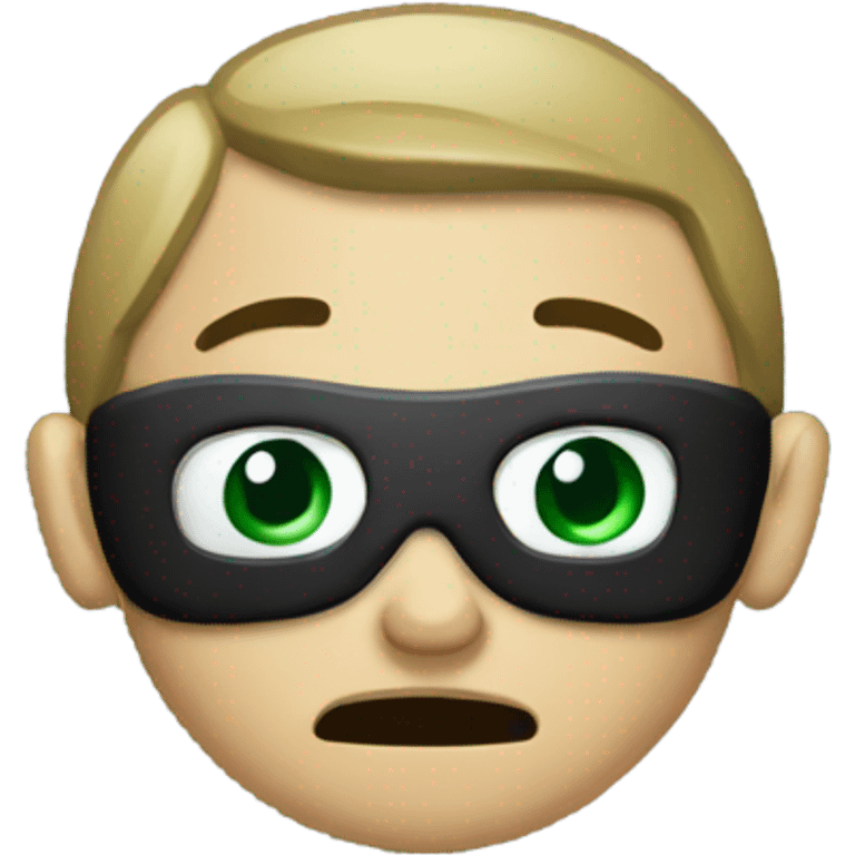 Robber in a bank emoji