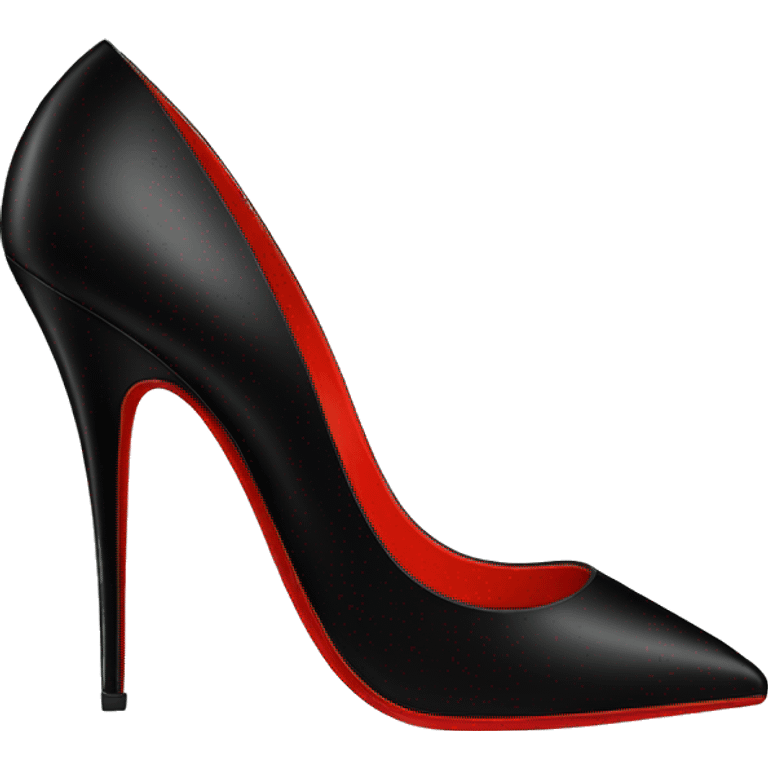 louboutin heels black emoji