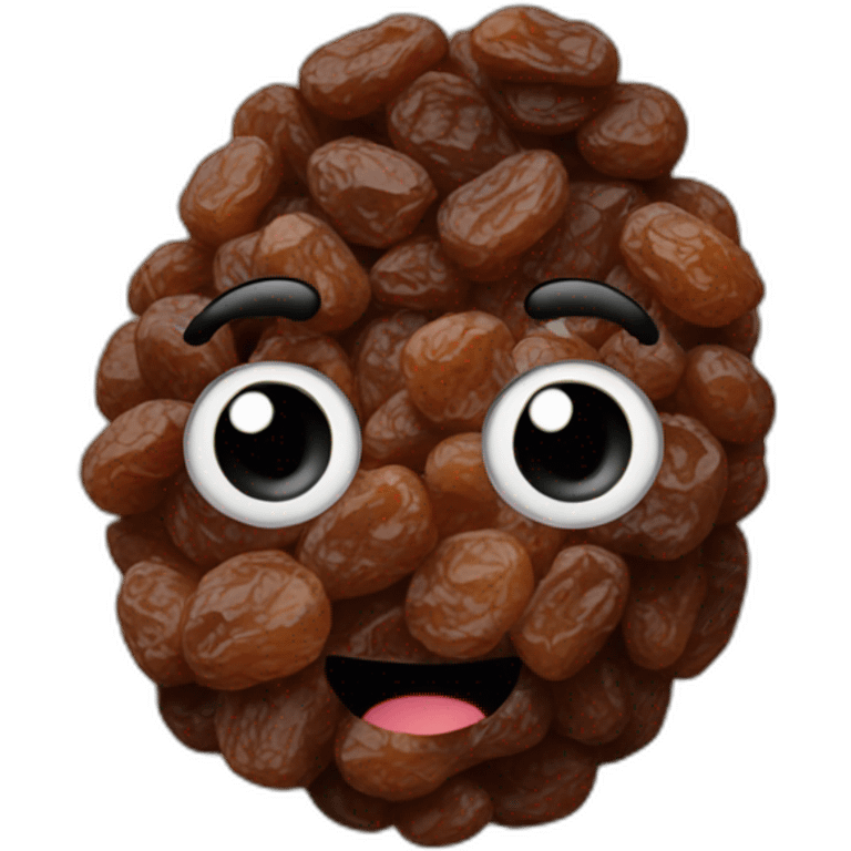 dried raisin emoji