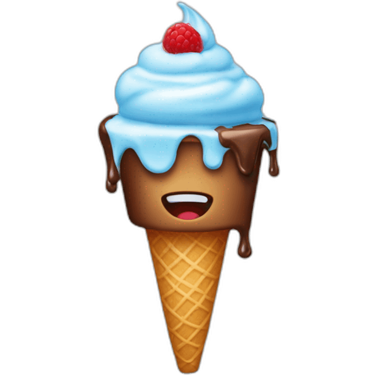 Ice cream in the pot emoji