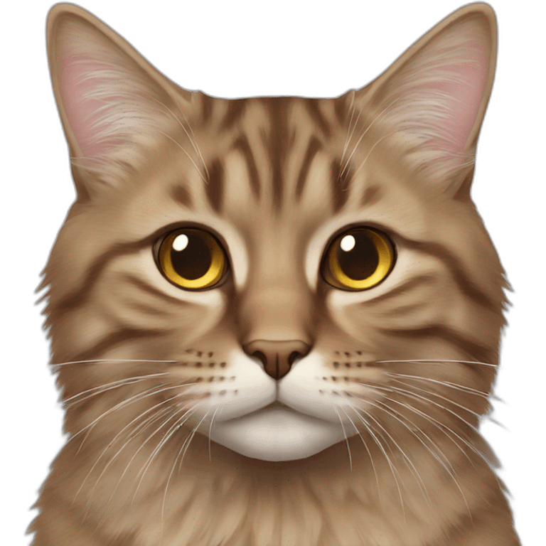 siberian brown cat emoji