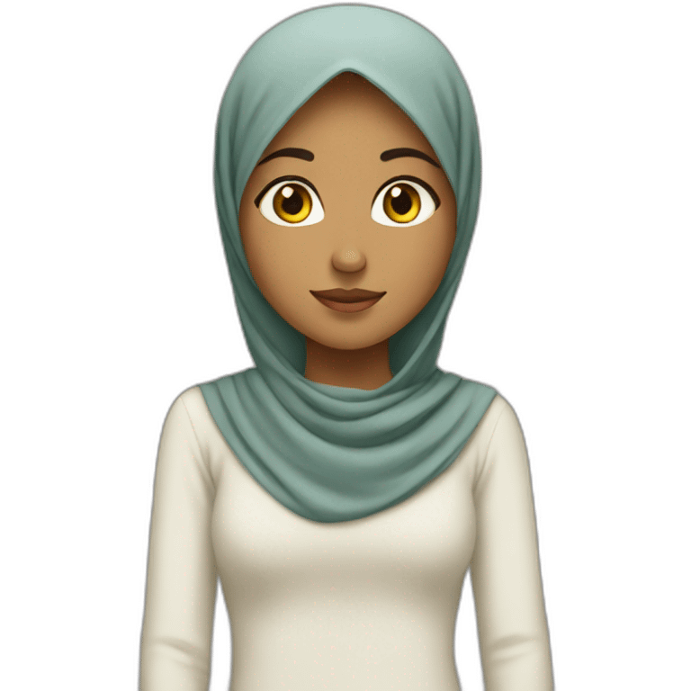 Muslim girl explains emoji