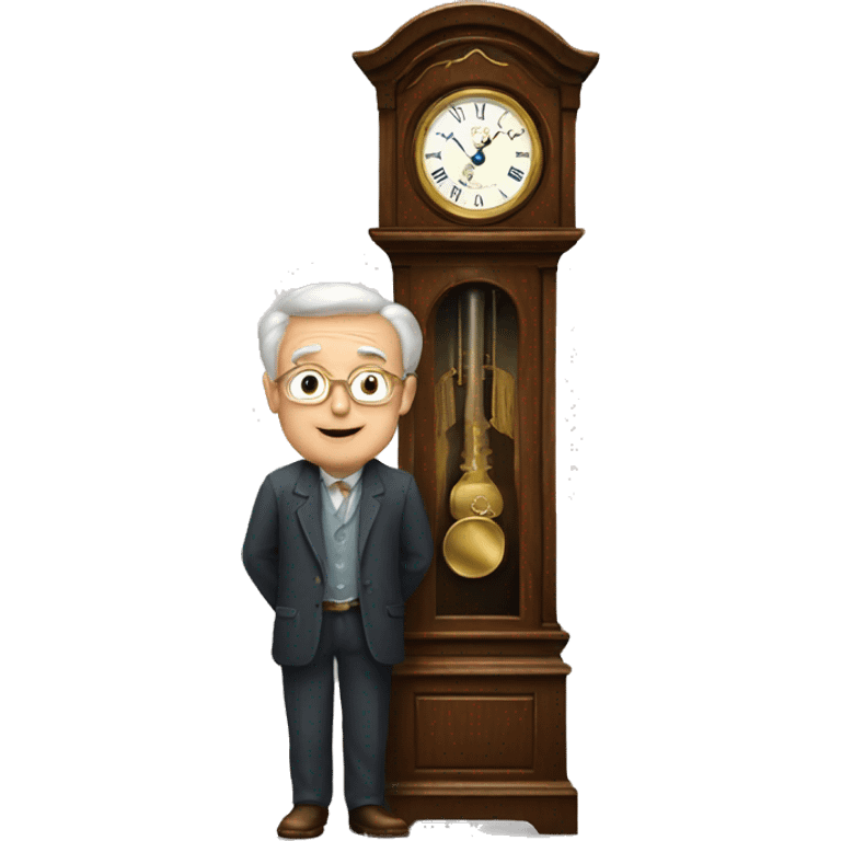 grandfather clock emoji