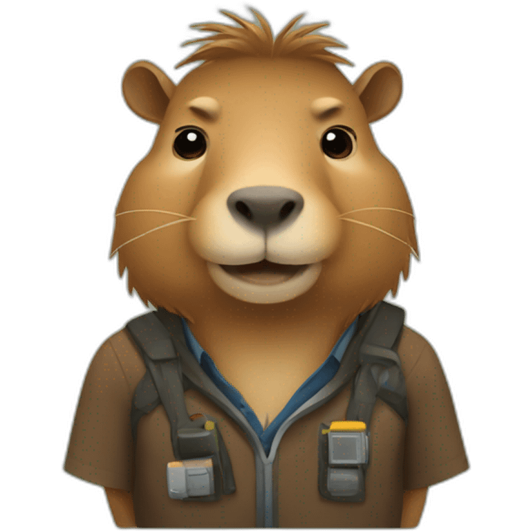 capybara programmer emoji