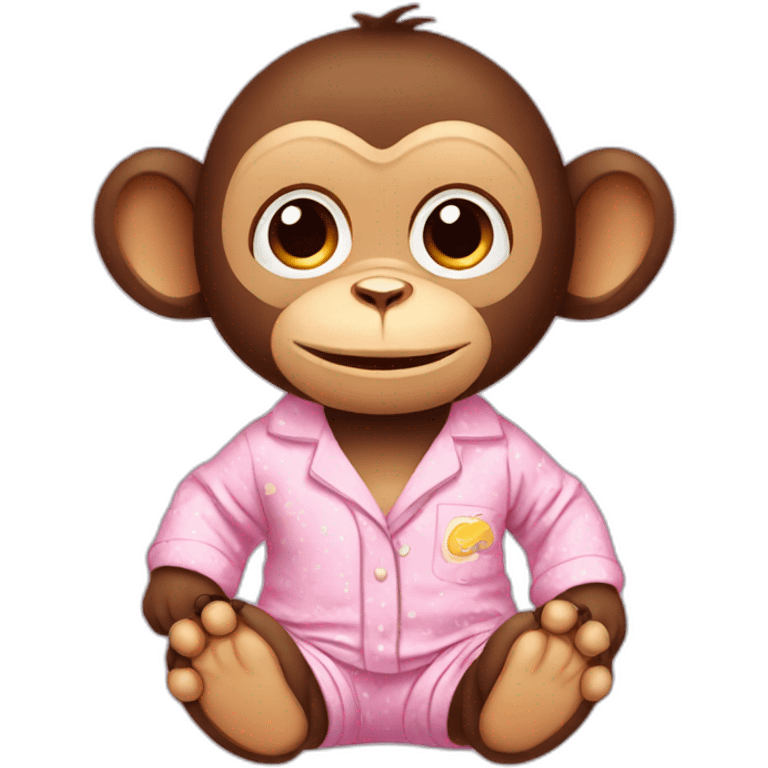 baby-monkey-pijama emoji