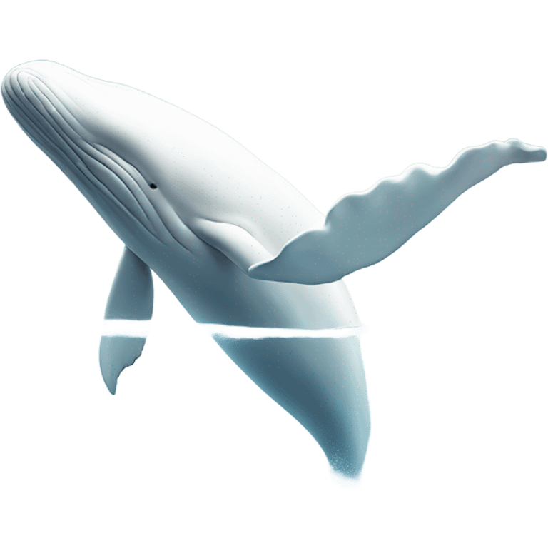 white whale , underside emoji